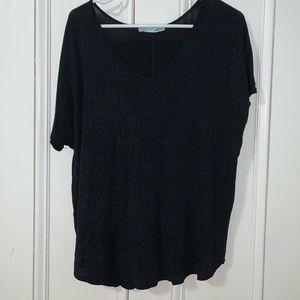Black sparkle top - like new